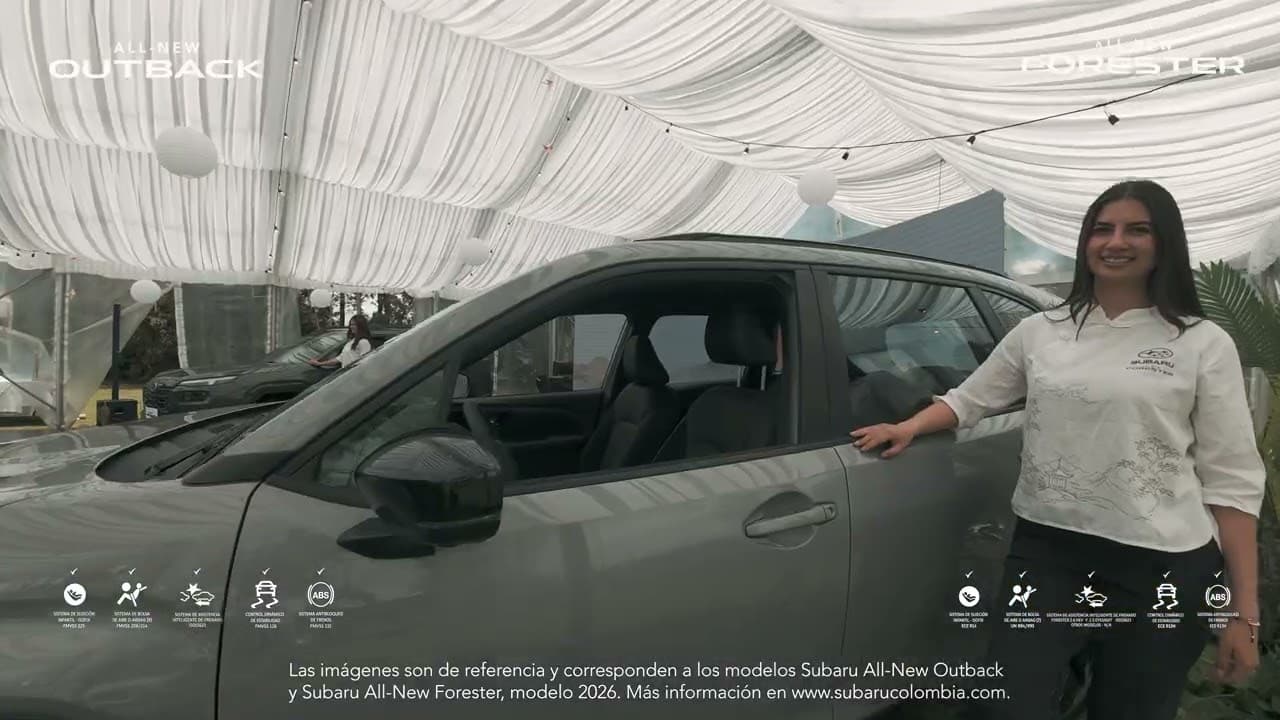 Video de SUBARU sorprende en Bogotá